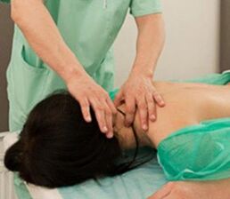 Massage tare da ervical osteochondrosis